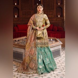 3 pc Maria B Gharara outfit